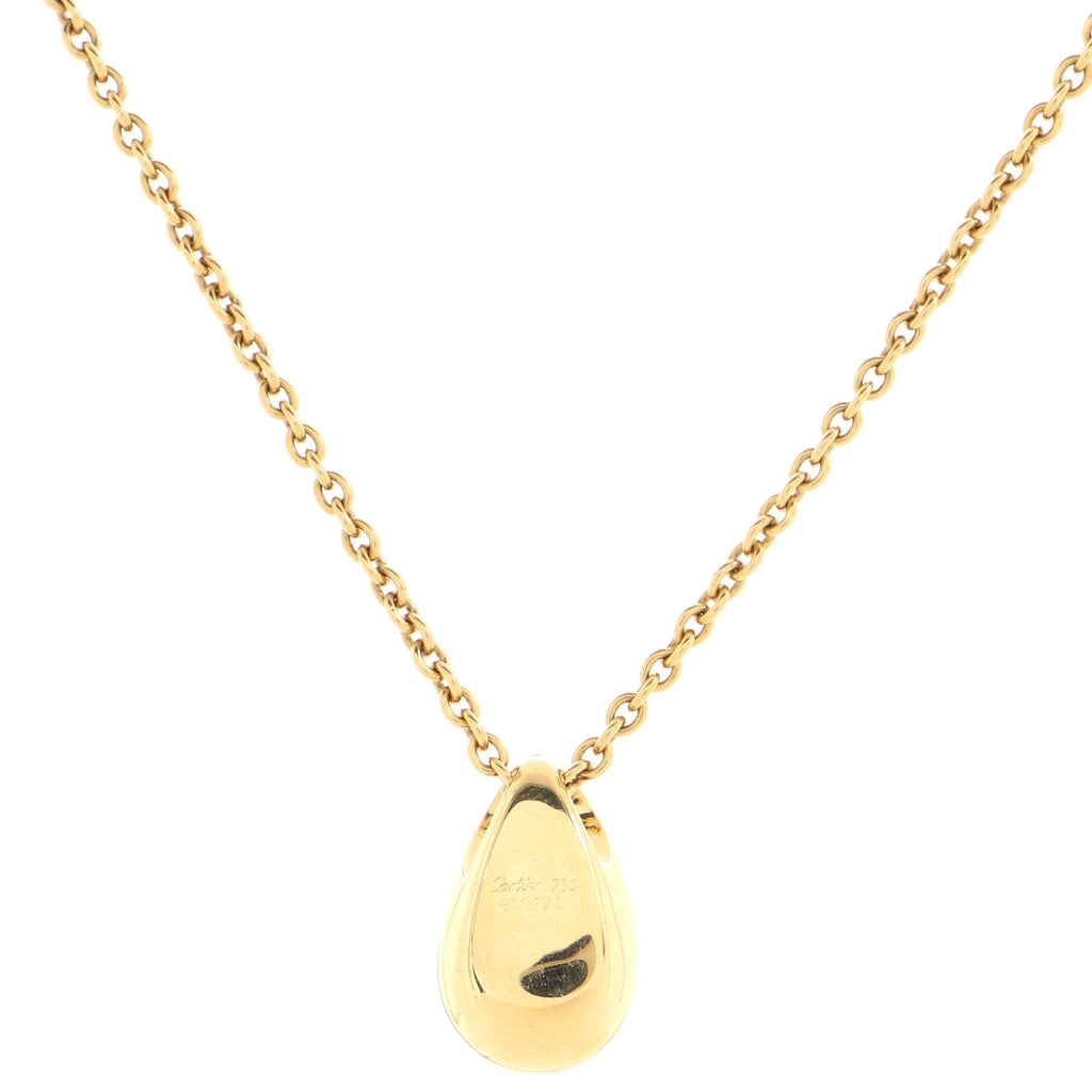 Mist Pendant Necklace 18K Yellow Gold with Diamonds