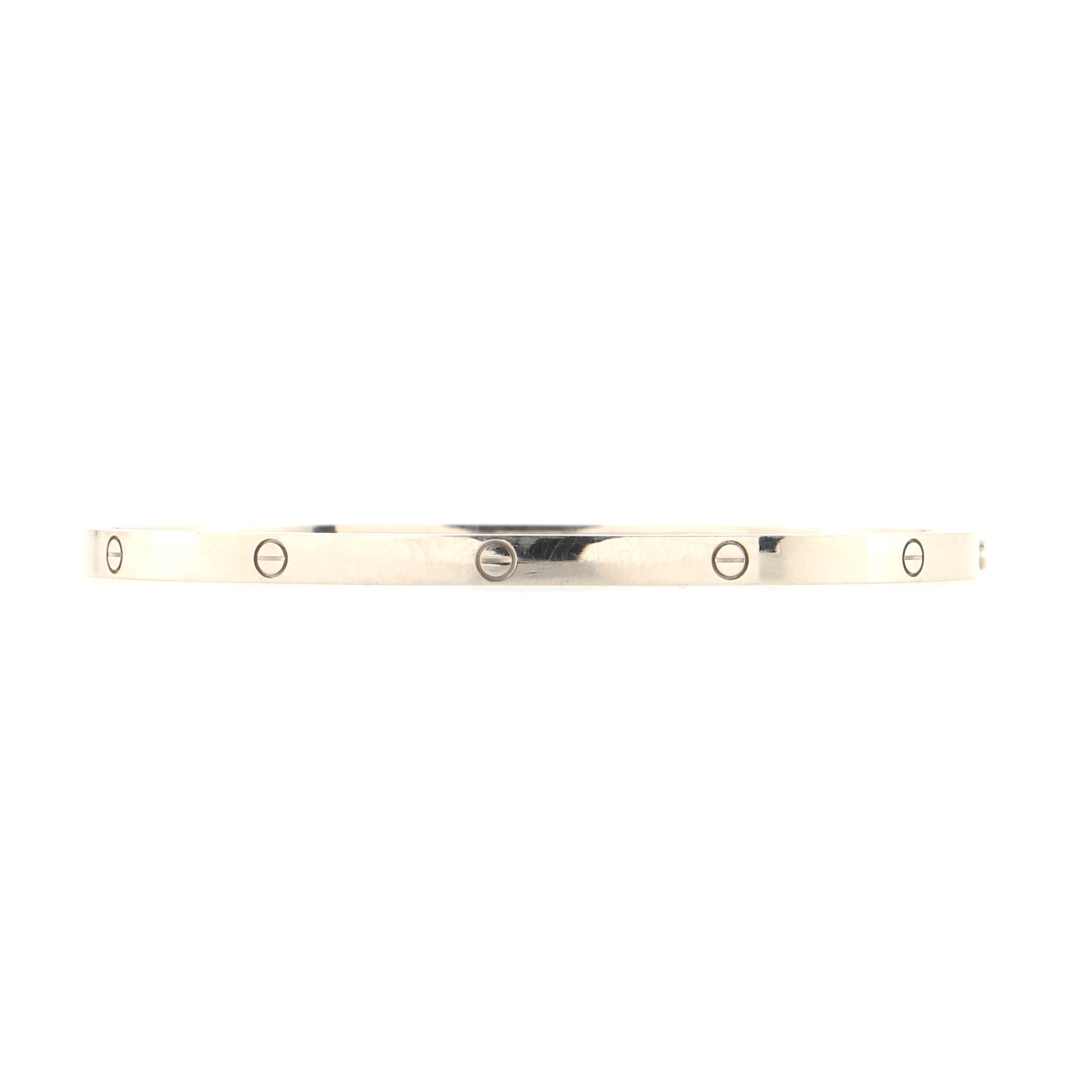 Love Bracelet 18K White Gold Small