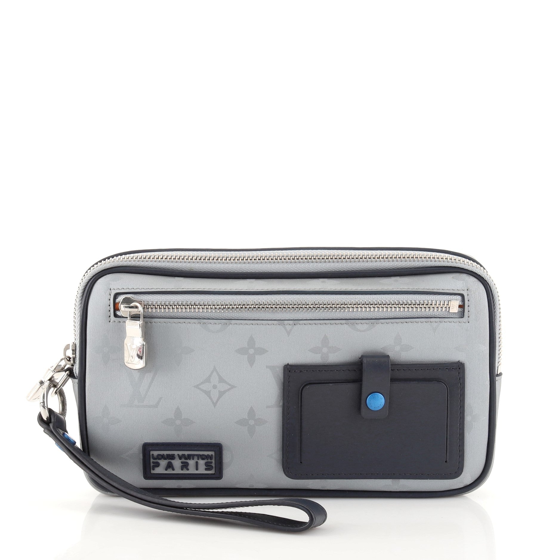 Alpha Clutch Limited Edition Monogram Satellite Canvas