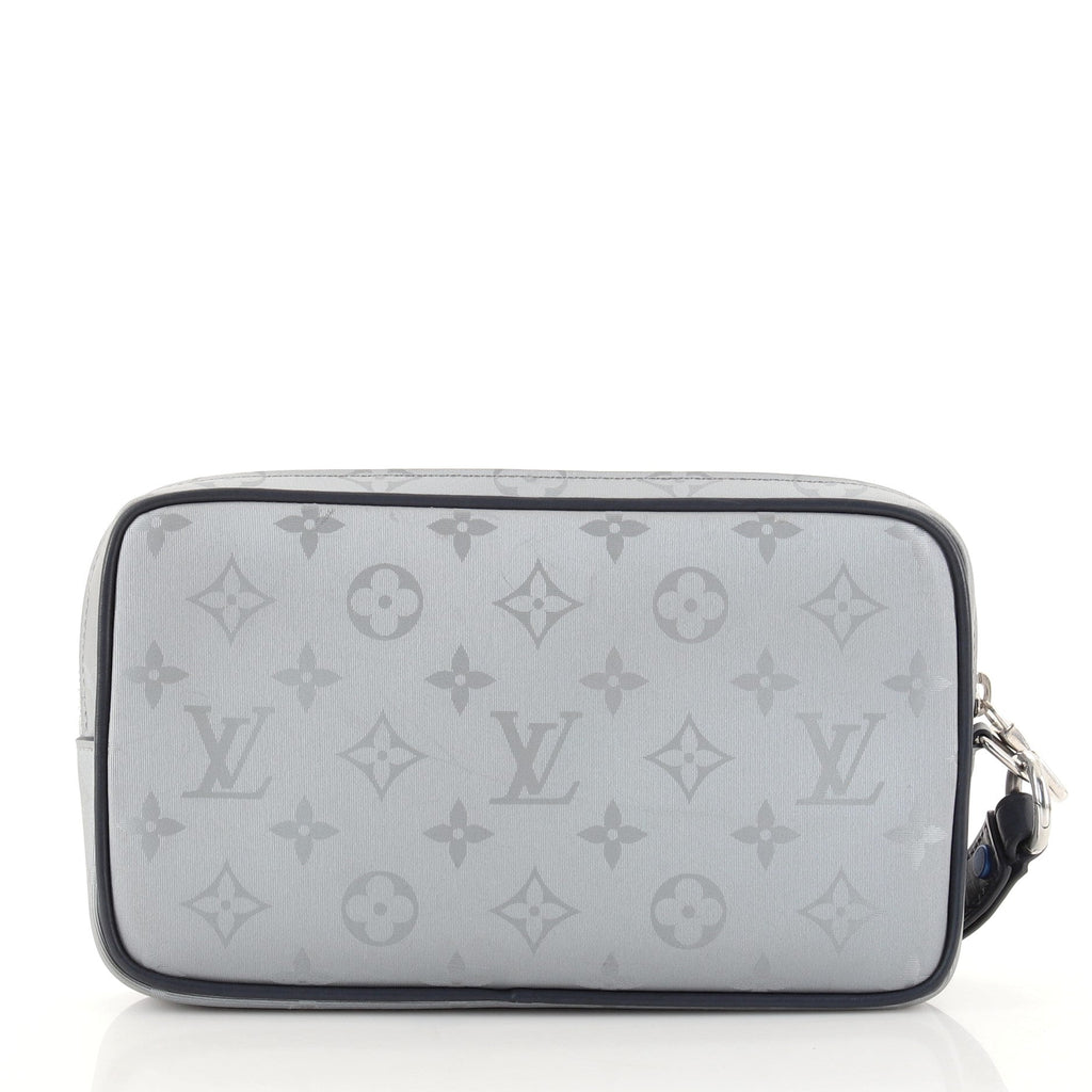 Alpha Clutch Limited Edition Monogram Satellite Canvas