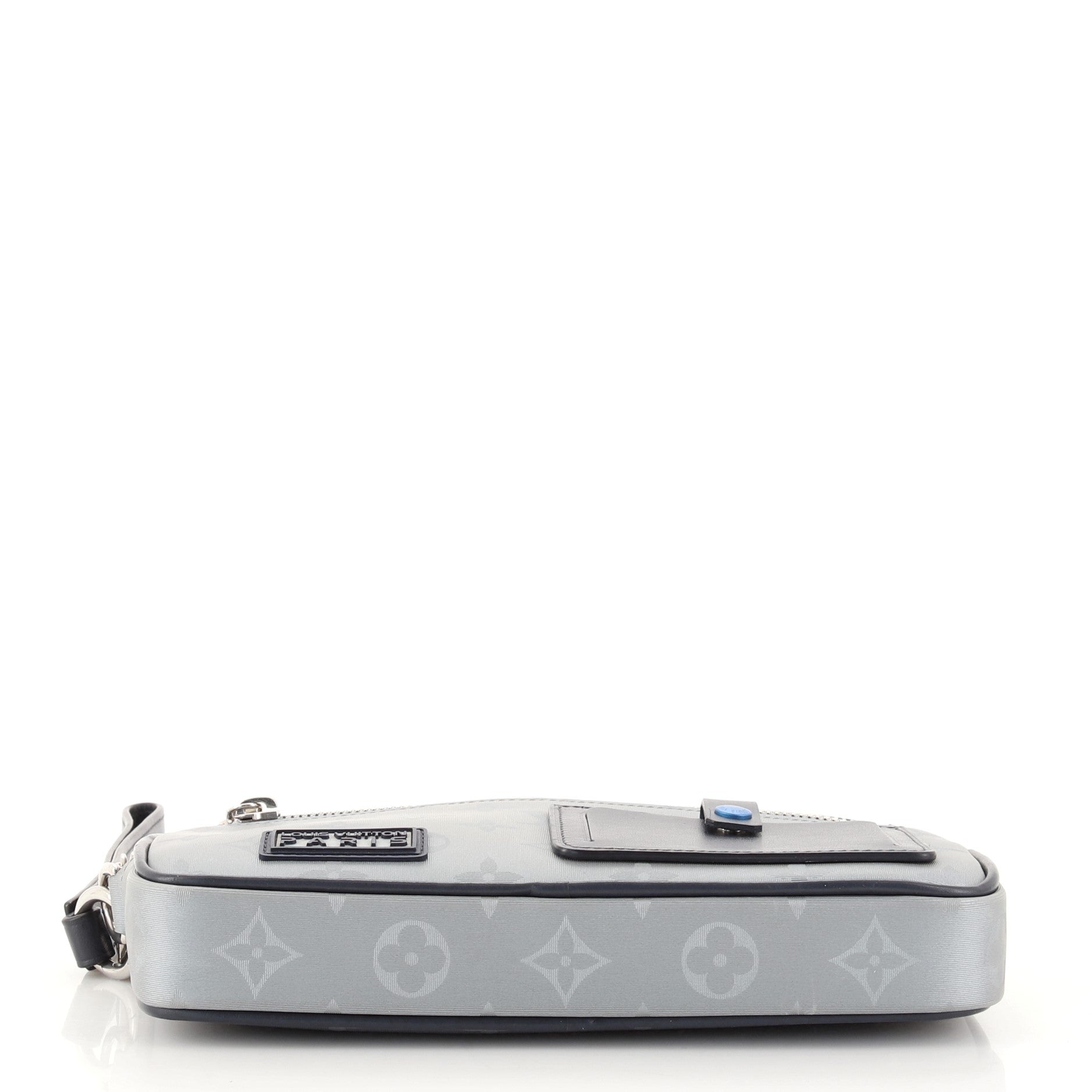 Alpha Clutch Limited Edition Monogram Satellite Canvas