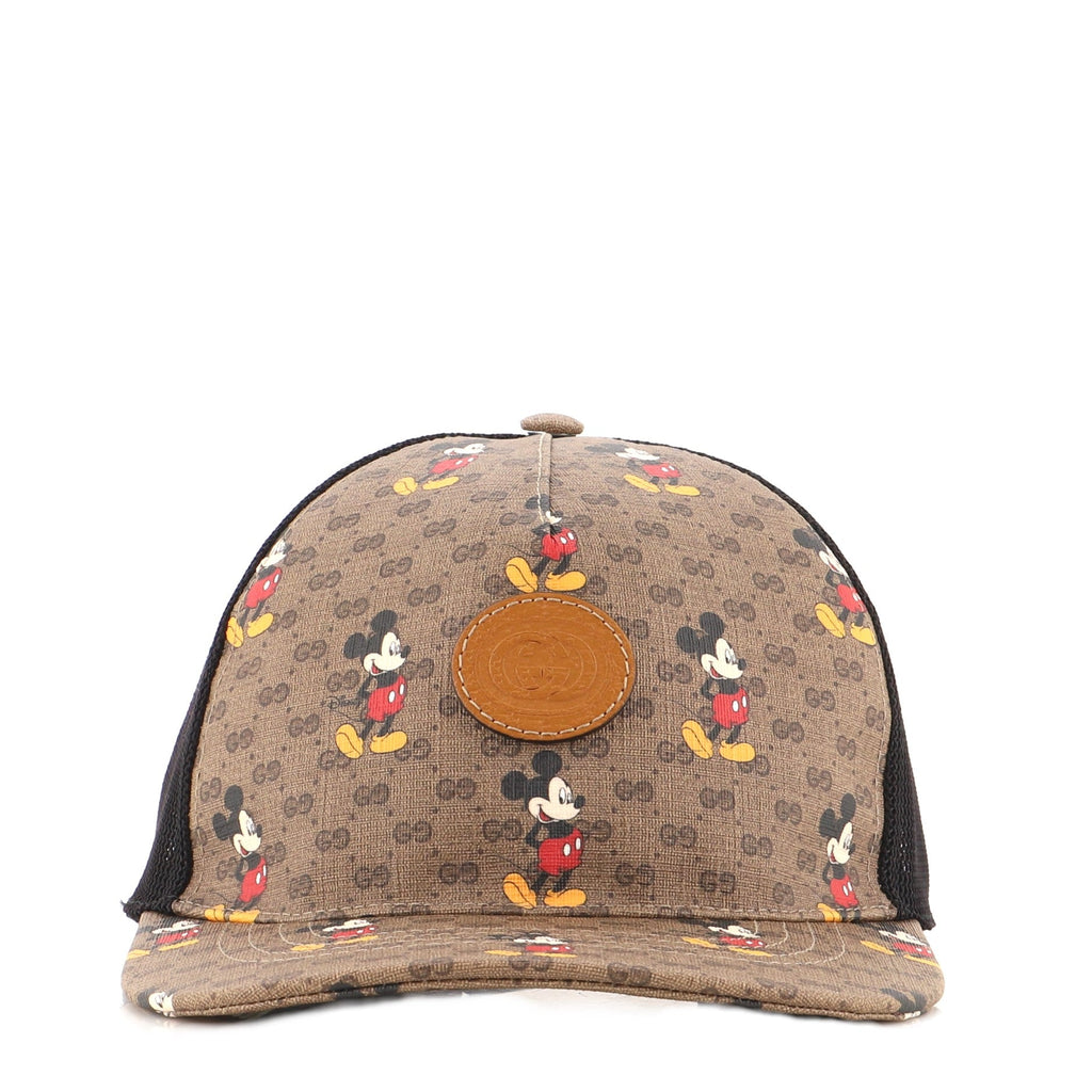 Disney Mickey Mouse Baseball Cap Printed Mini GG Coated Canvas XL