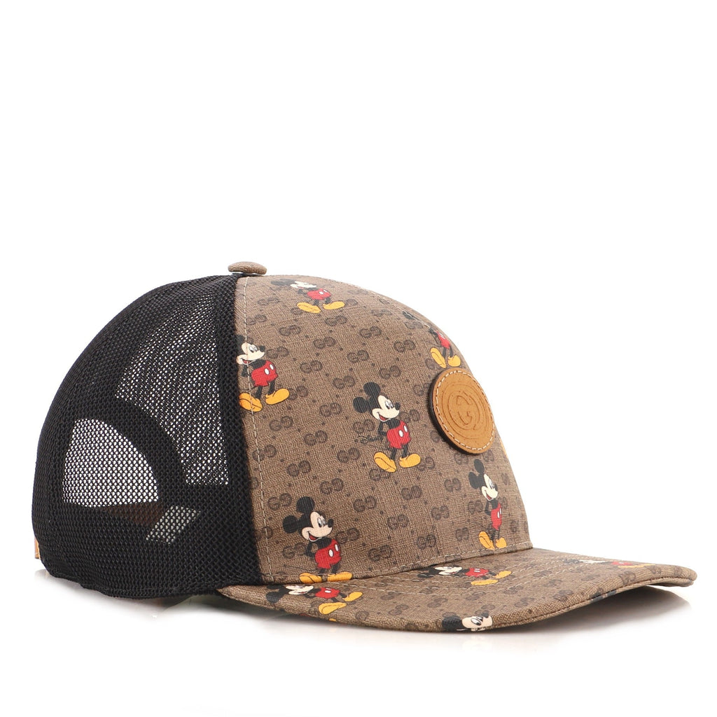 Disney Mickey Mouse Baseball Cap Printed Mini GG Coated Canvas XL