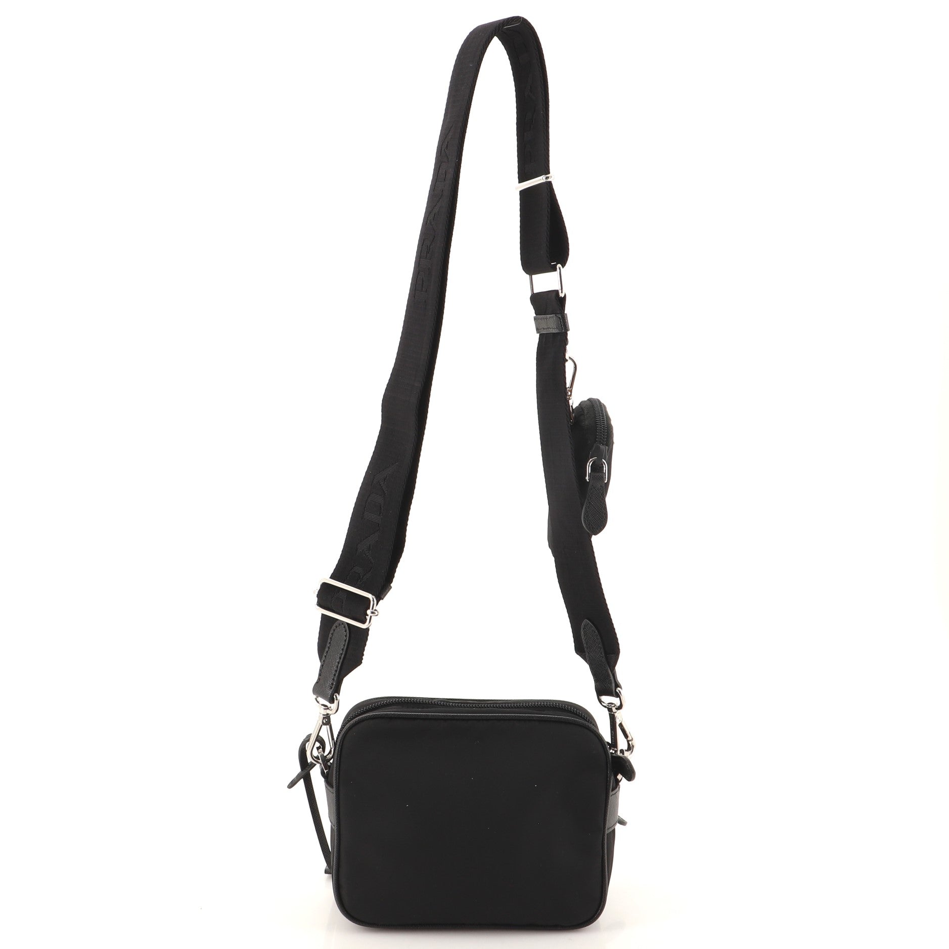 Re-Edition 2005 Camera Bag Tessuto with Saffiano Leather Mini