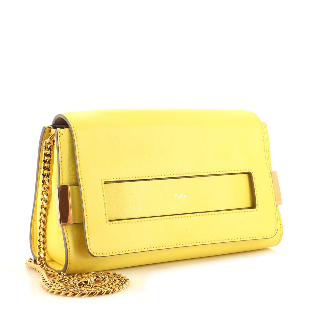 Elle Chain Clutch Leather Medium