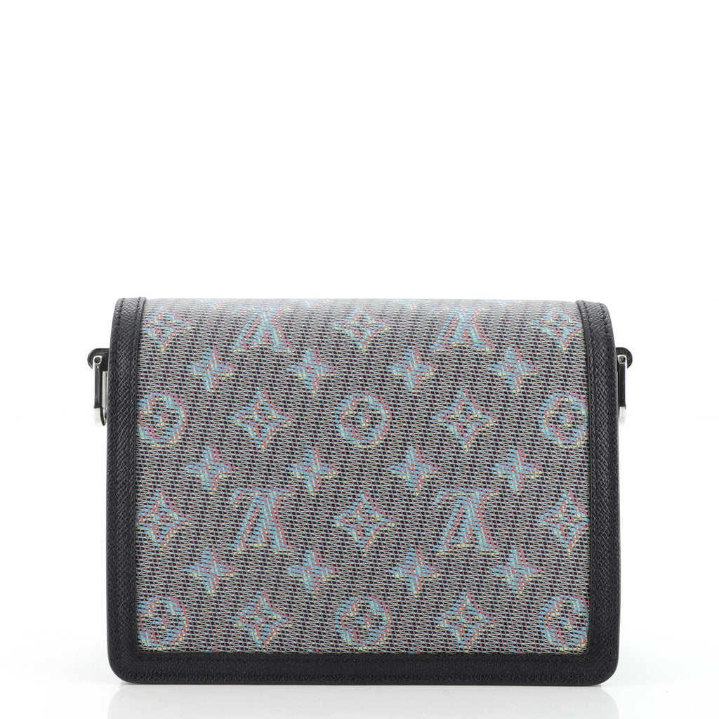 Dauphine Shoulder Bag Damier Monogram LV Pop Canvas Mini