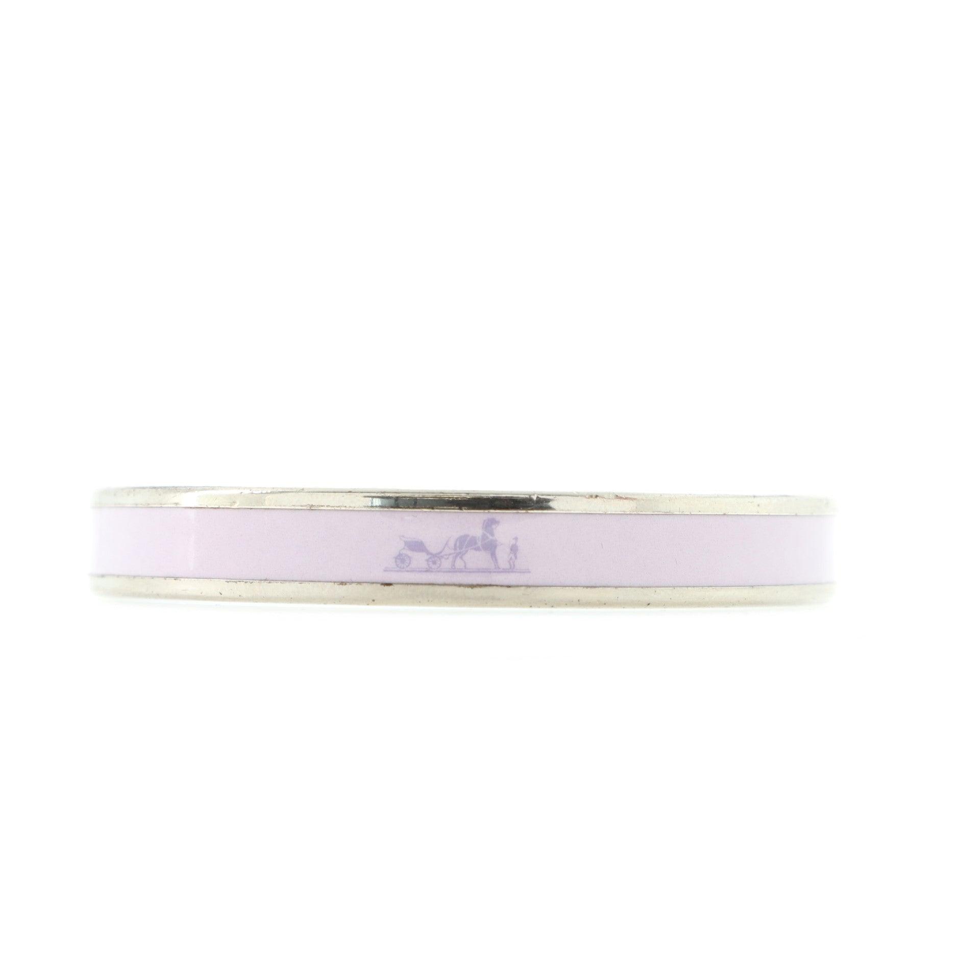 Caleche Bangle Bracelet Enamel Narrow