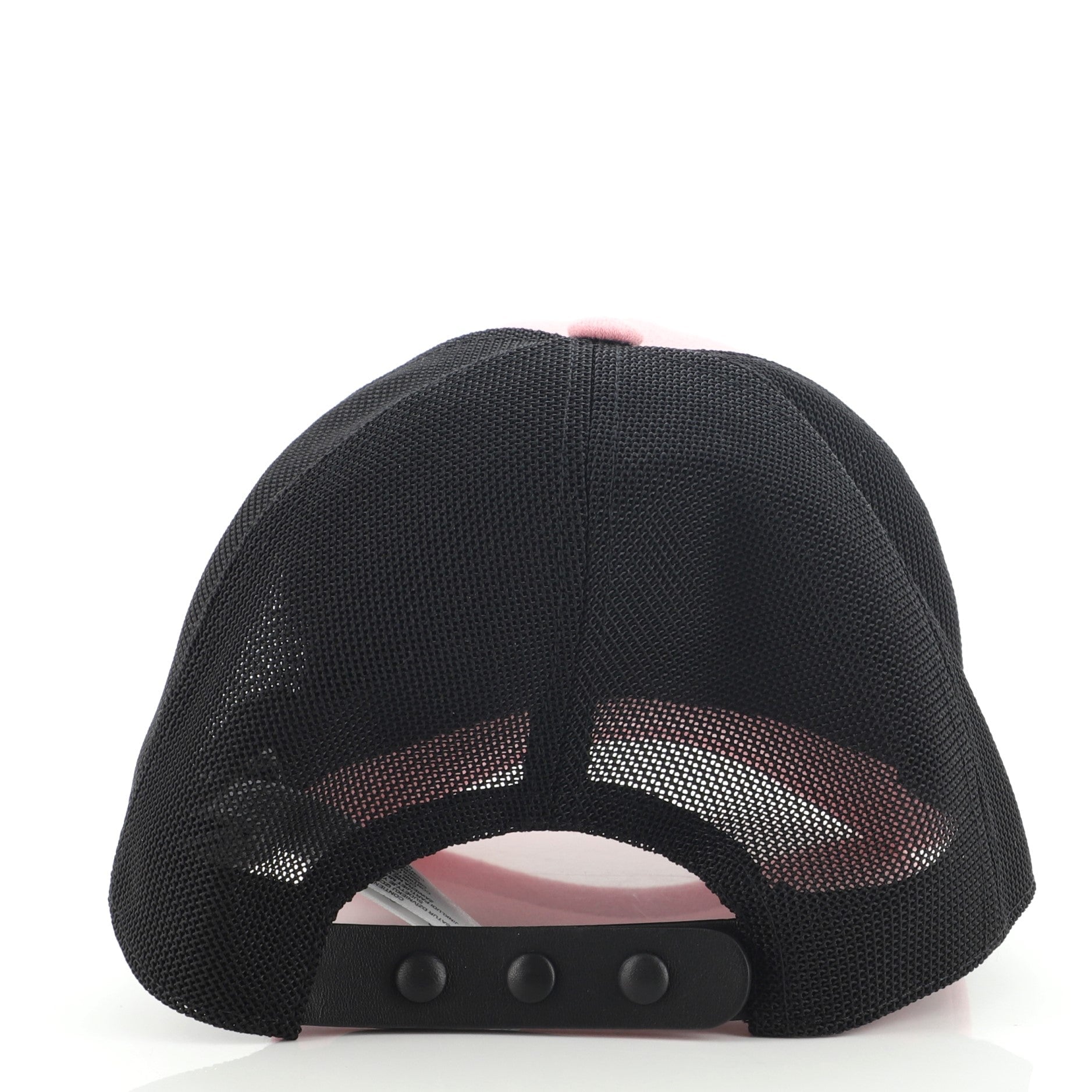 Logo Patch Baseball Cap Wool and Mesh XXL