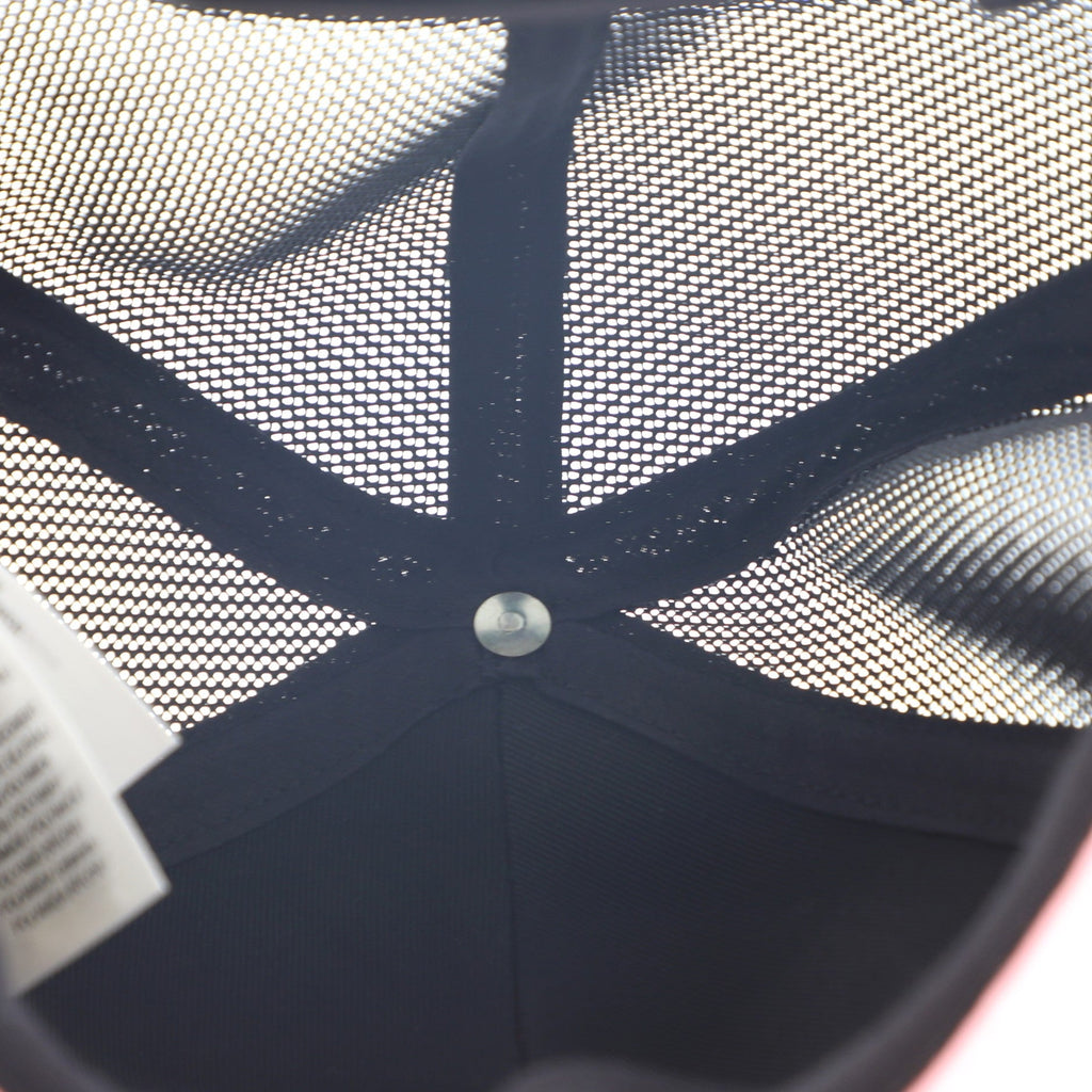 Logo Patch Baseball Cap Wool and Mesh XXL