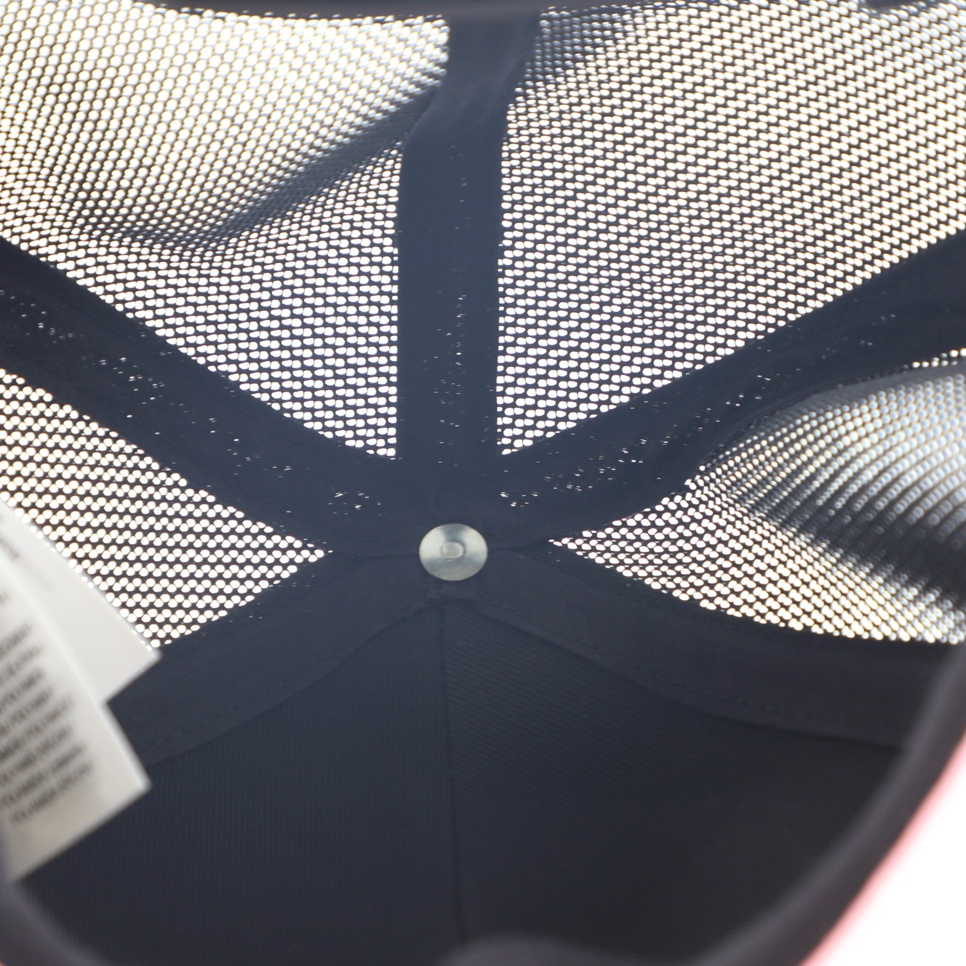 Logo Patch Baseball Cap Wool and Mesh XXL