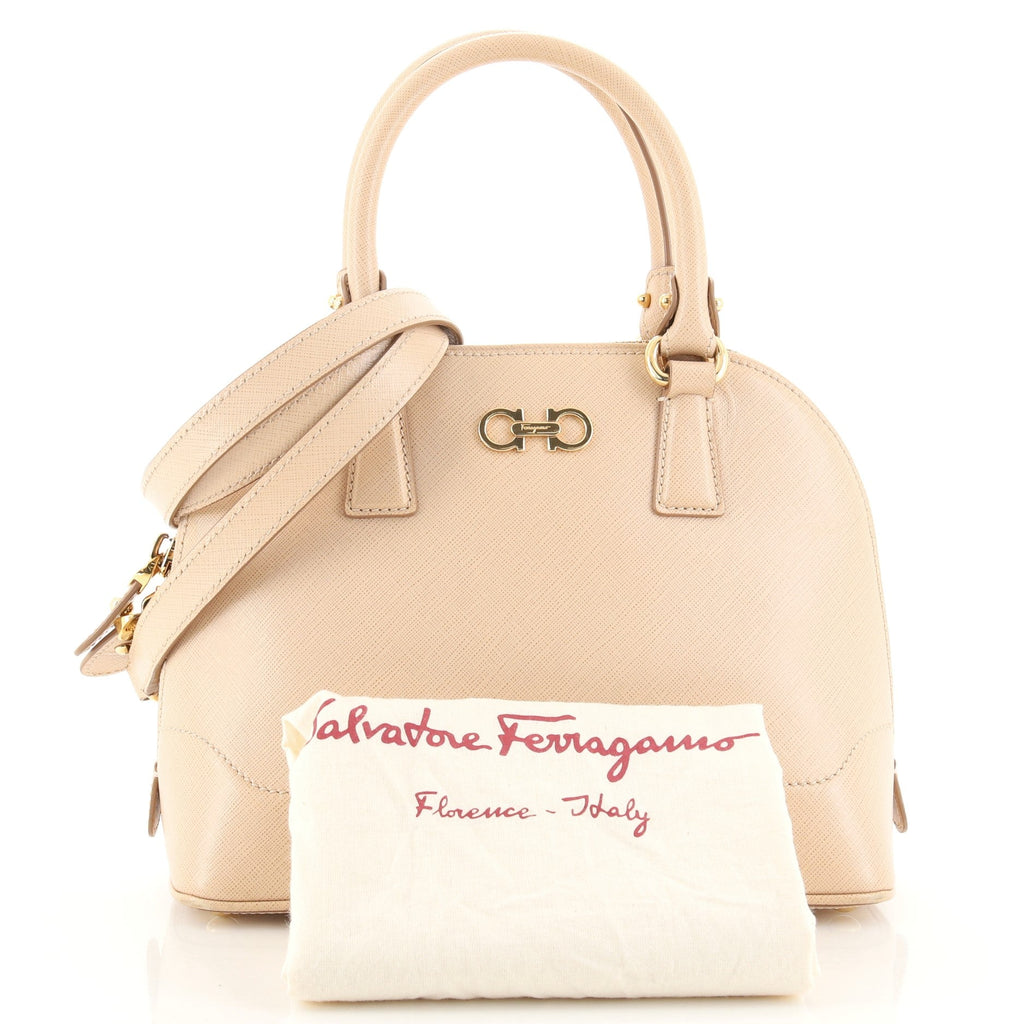 Darina Convertible Satchel Saffiano Leather Mini