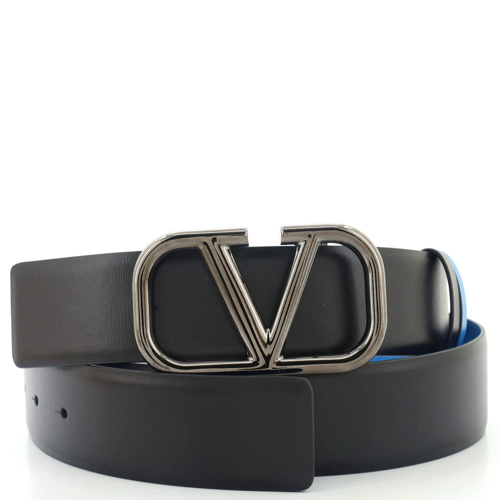 VLogo Reversible Belt Leather Wide 100