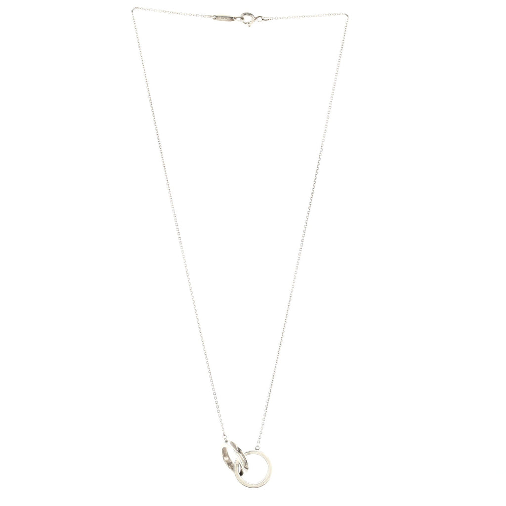 1837 Interlocking Circles Pendant Necklace Sterling Silver Small