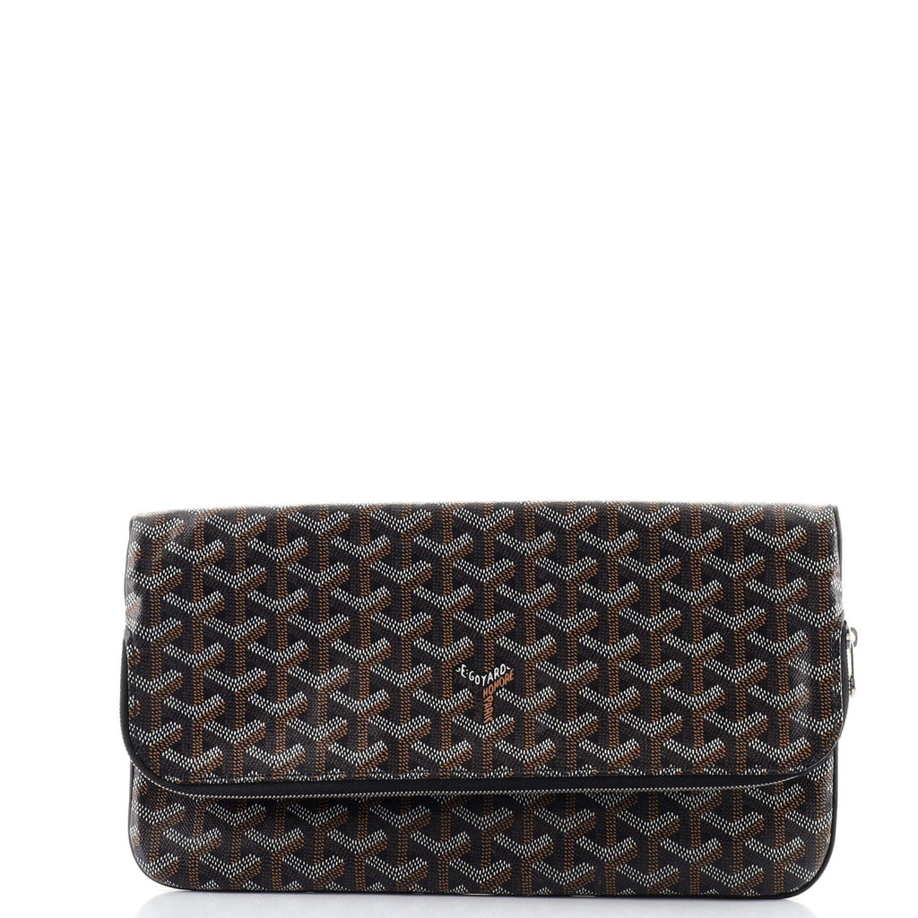 Saint Marie Clutch Coated Canvas
