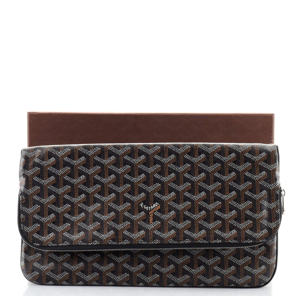 Saint Marie Clutch Coated Canvas