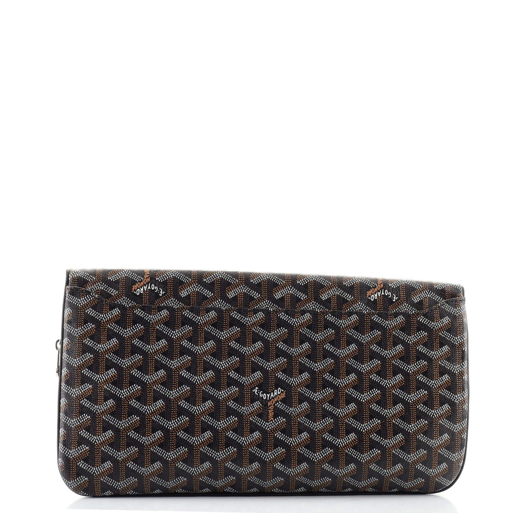 Saint Marie Clutch Coated Canvas