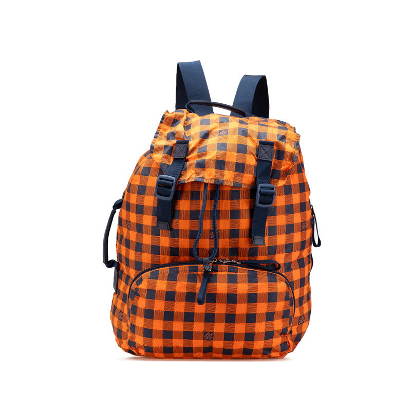 Louis Vuitton Aventure Damier Nylon Leather Backpack