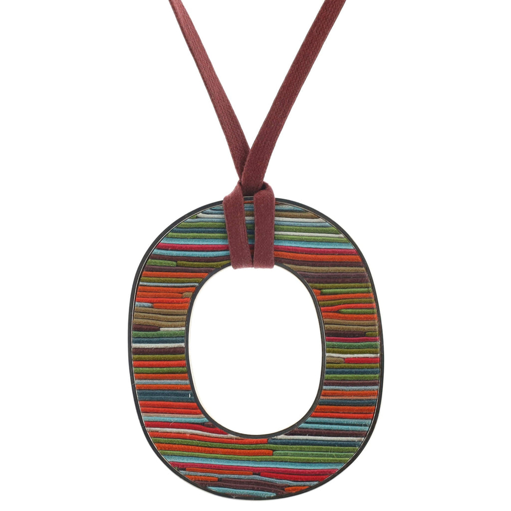 Isthme Pendant Necklace Vibrato and Metal