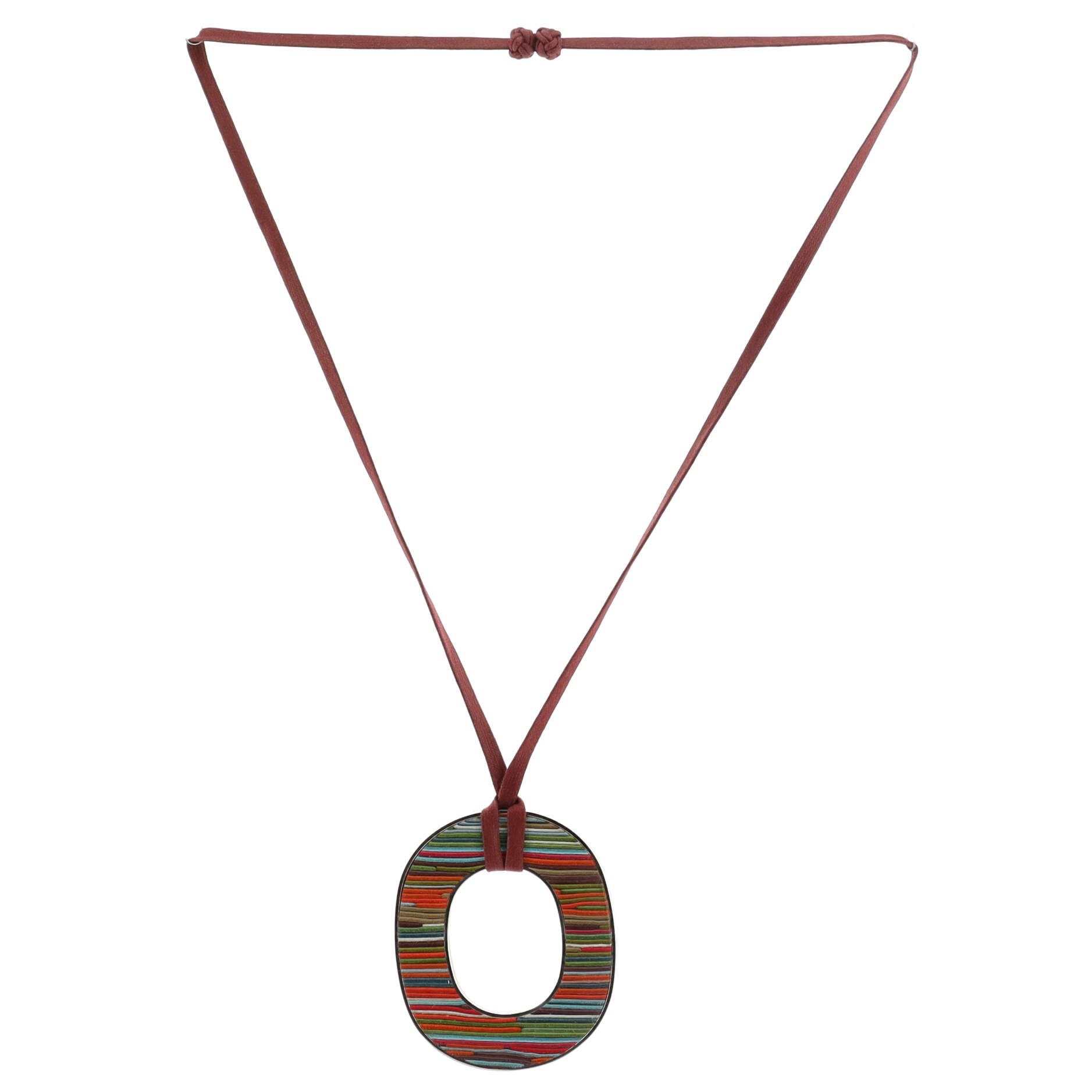 Isthme Pendant Necklace Vibrato and Metal