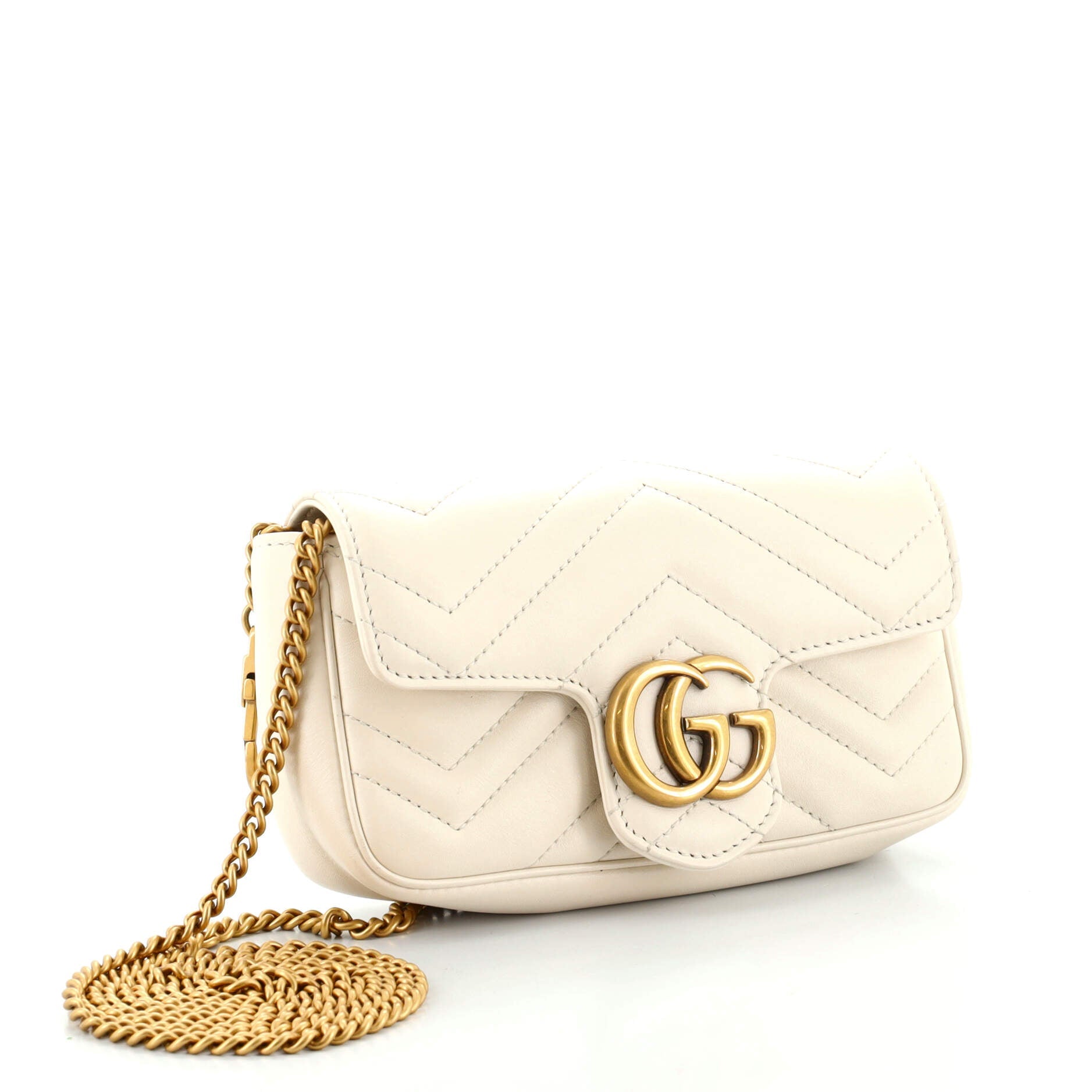 GG Marmont Flap Bag Matelasse Leather Super Mini