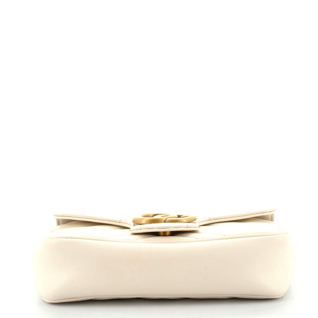 GG Marmont Flap Bag Matelasse Leather Super Mini