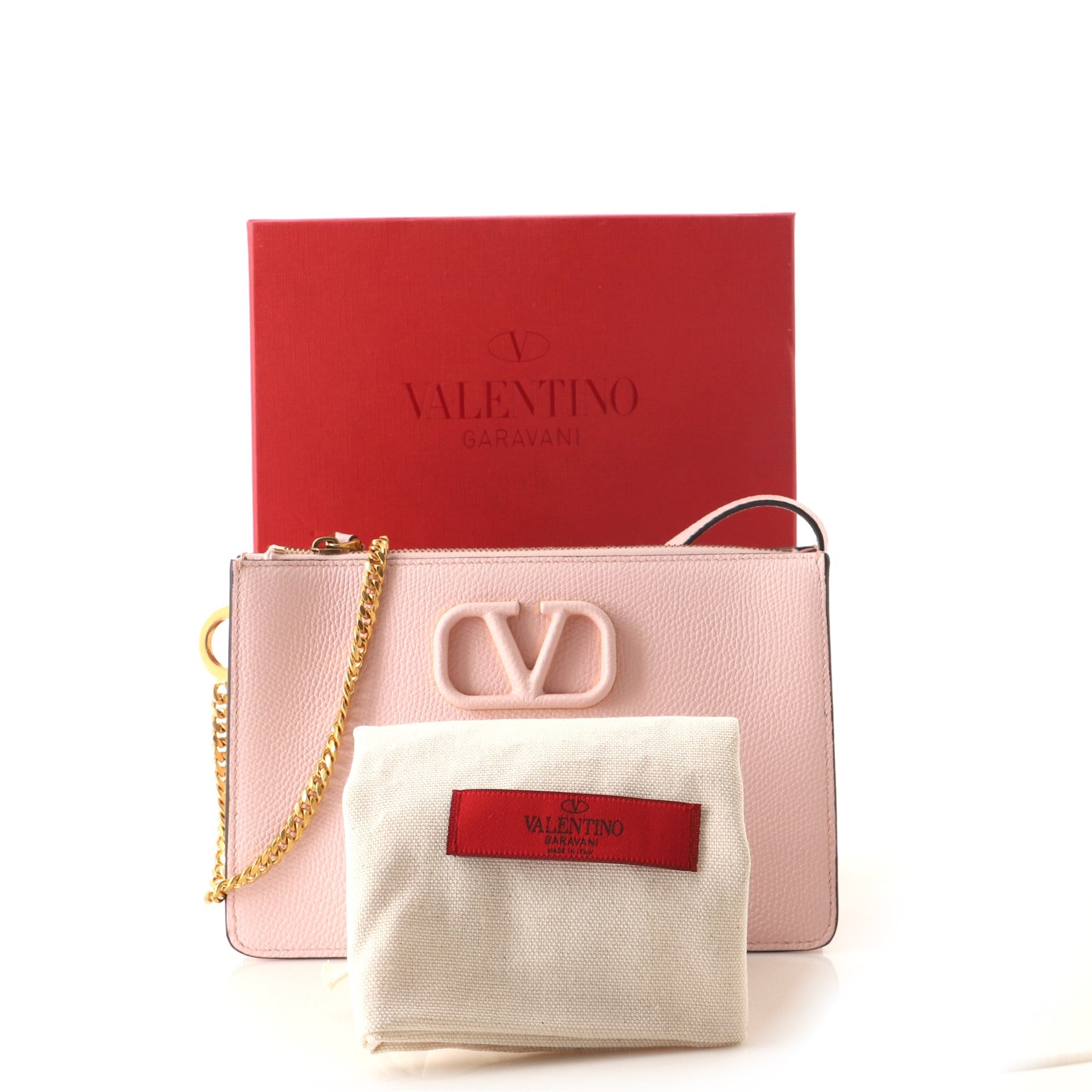 VSling Zip Shoulder Bag Leather Mini