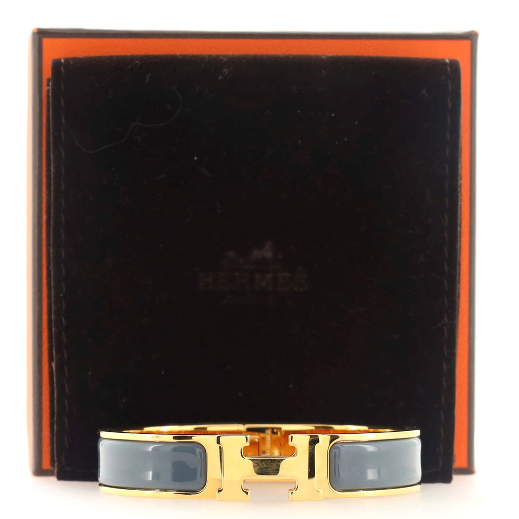 Clic H Bracelet Enamel Narrow