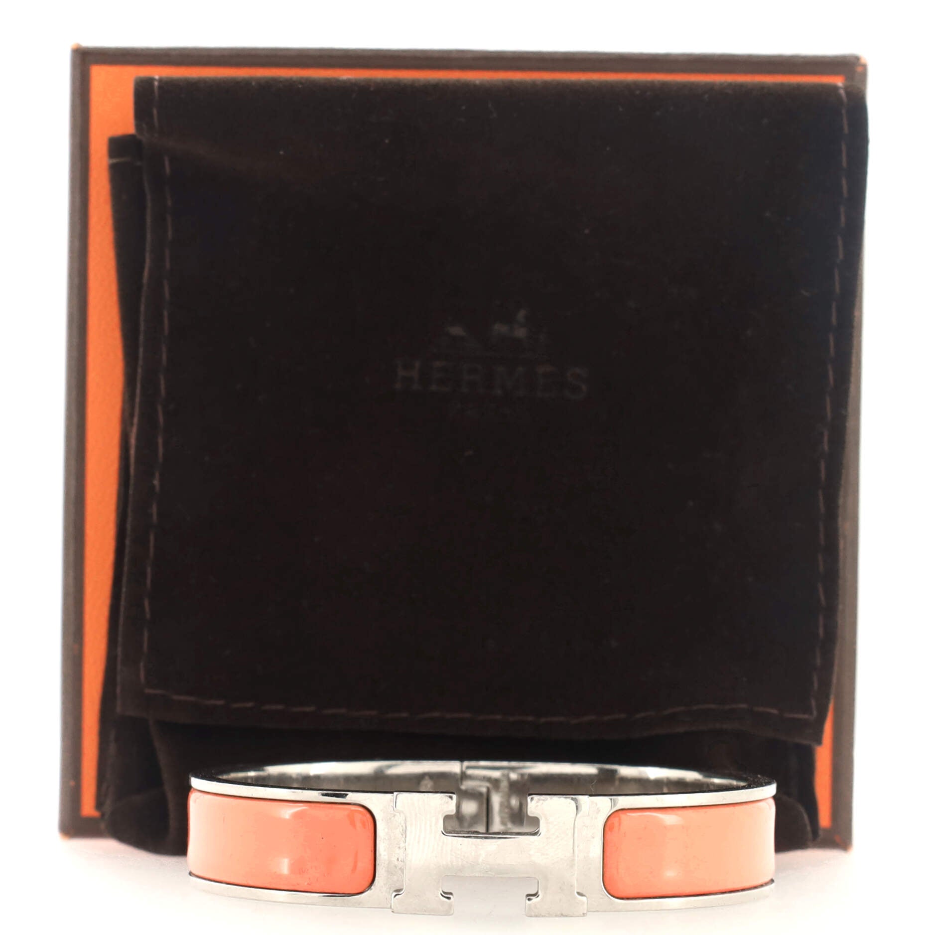 Clic H Bracelet Enamel Narrow