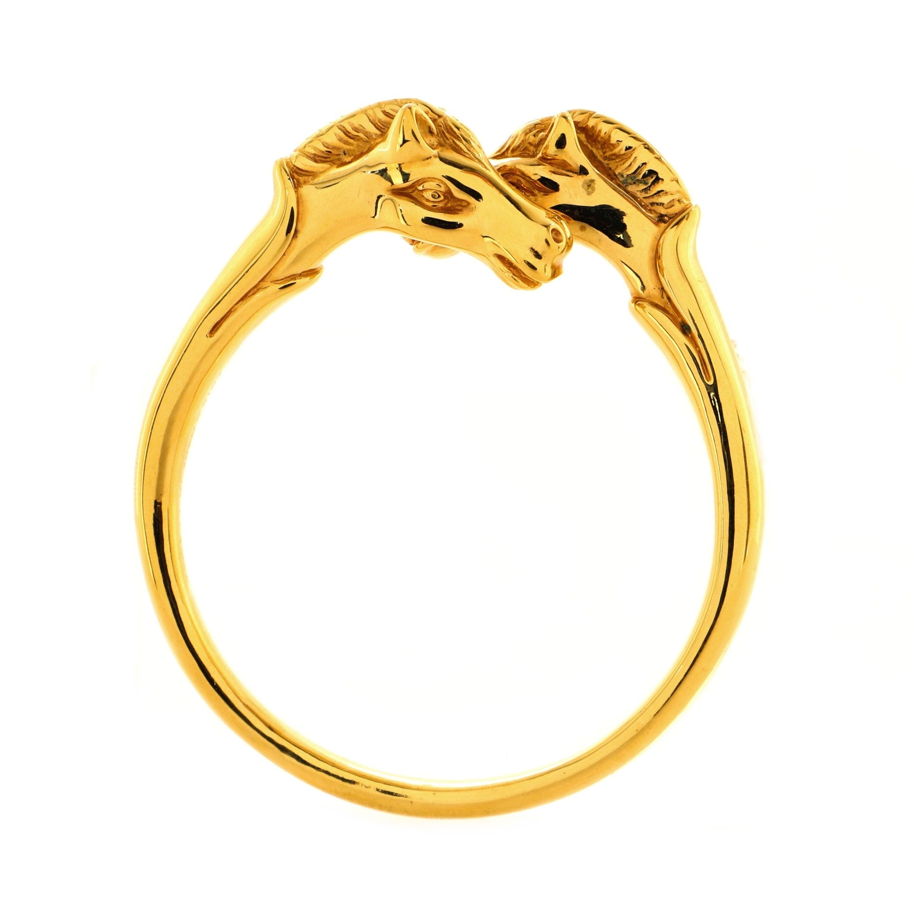 Vintage Galop Bangle Bracelet Metal GM