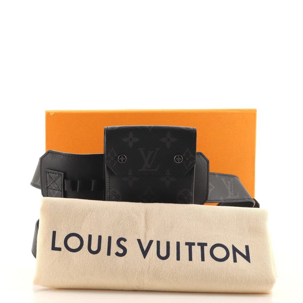 Utility Belt Monogram Eclipse Canvas 90