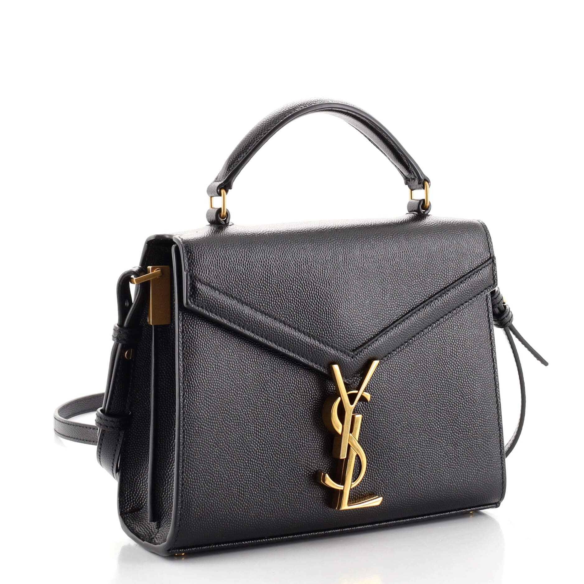 Cassandra Top Handle Bag Leather Mini
