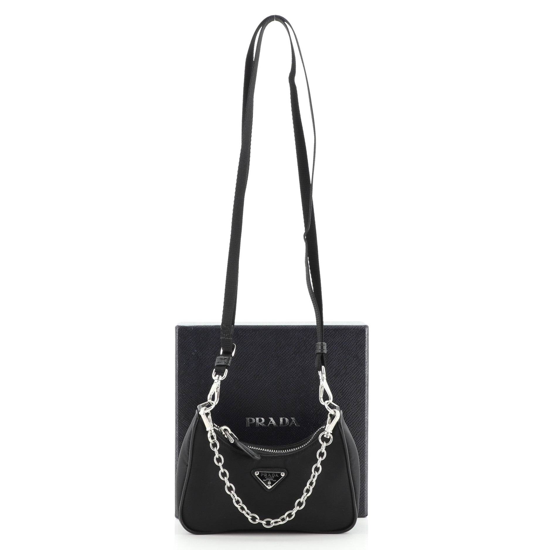 Re-Edition Shoulder Bag Tessuto Mini