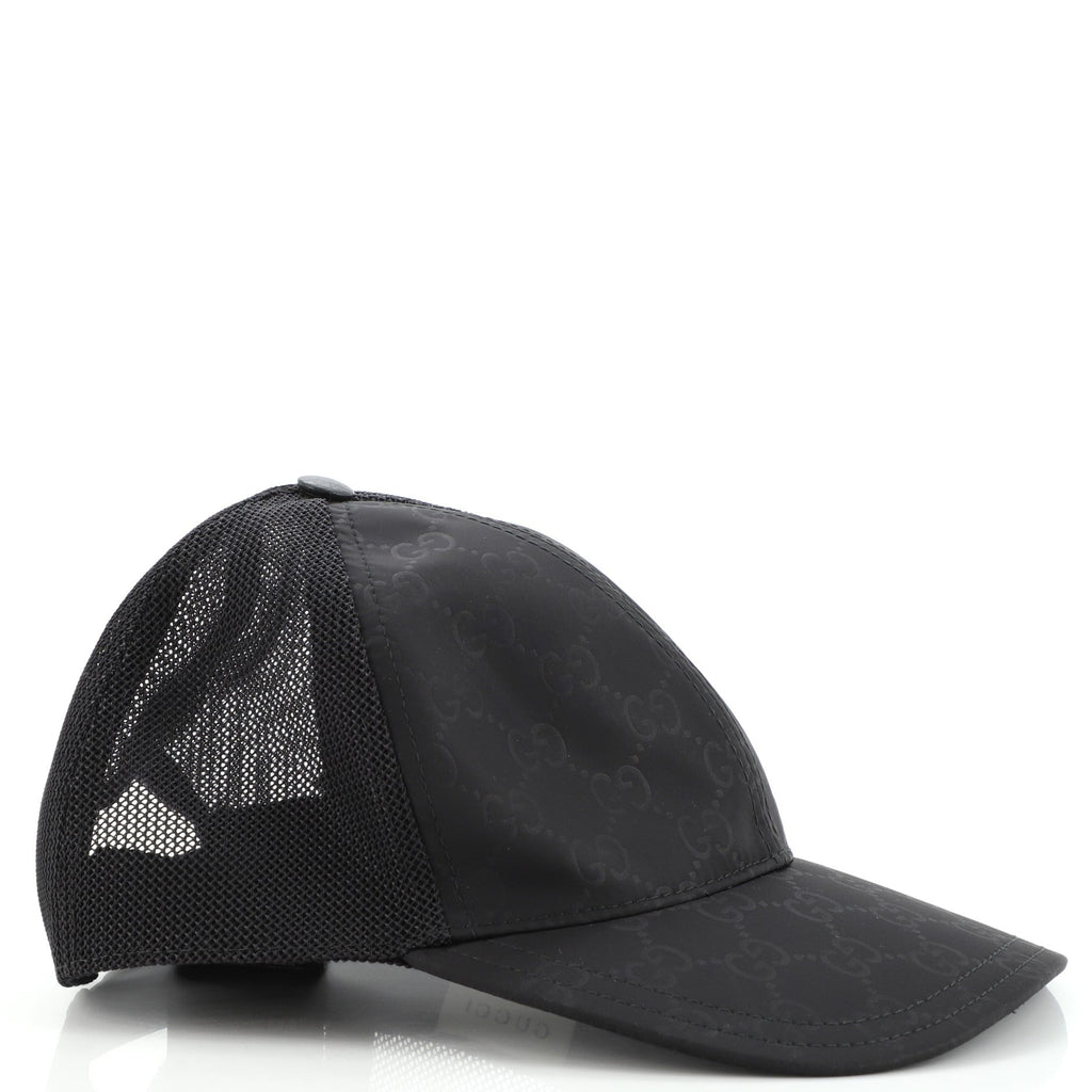 Baseball Cap GG Nylon and Mesh Medium