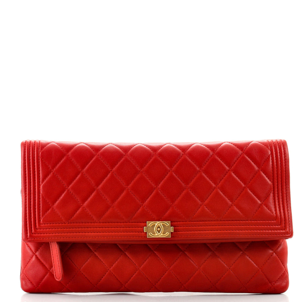 Boy Beauty CC Clutch Quilted Lambskin