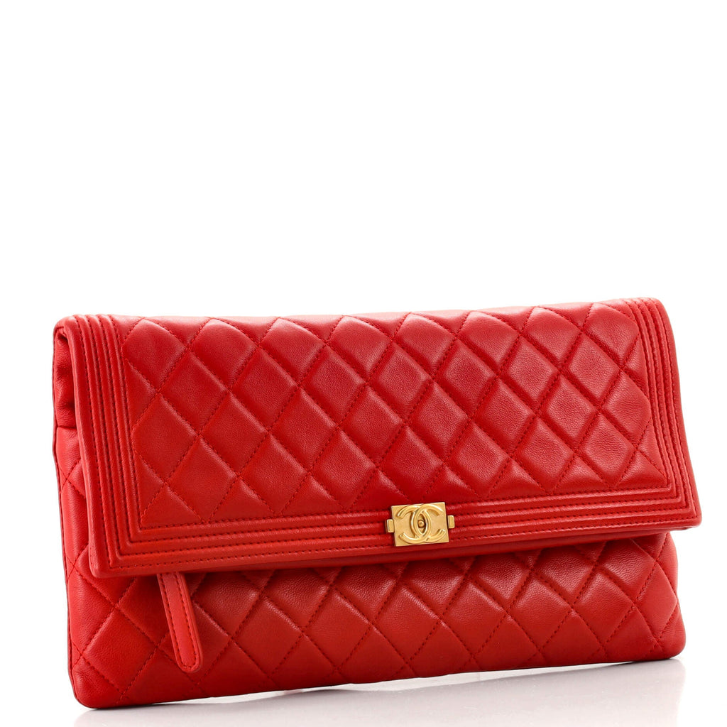 Boy Beauty CC Clutch Quilted Lambskin