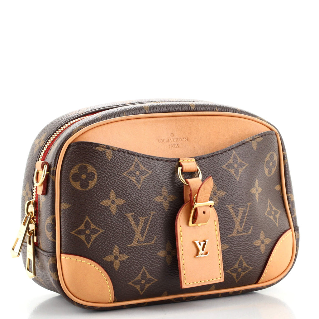Deauville Handbag Monogram Canvas Mini