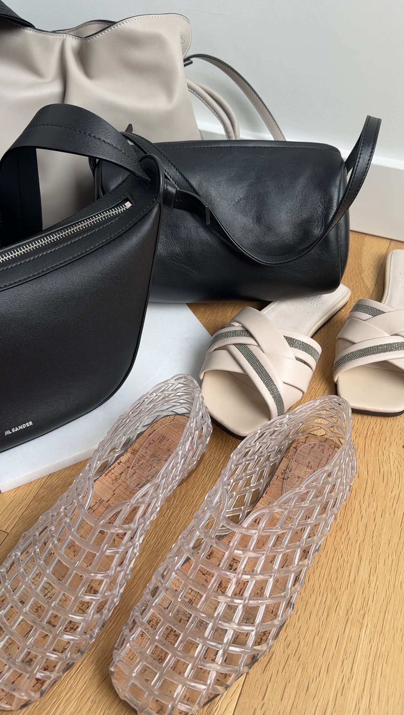 The Row Mara Clear Jelly Flat Shoes - 37