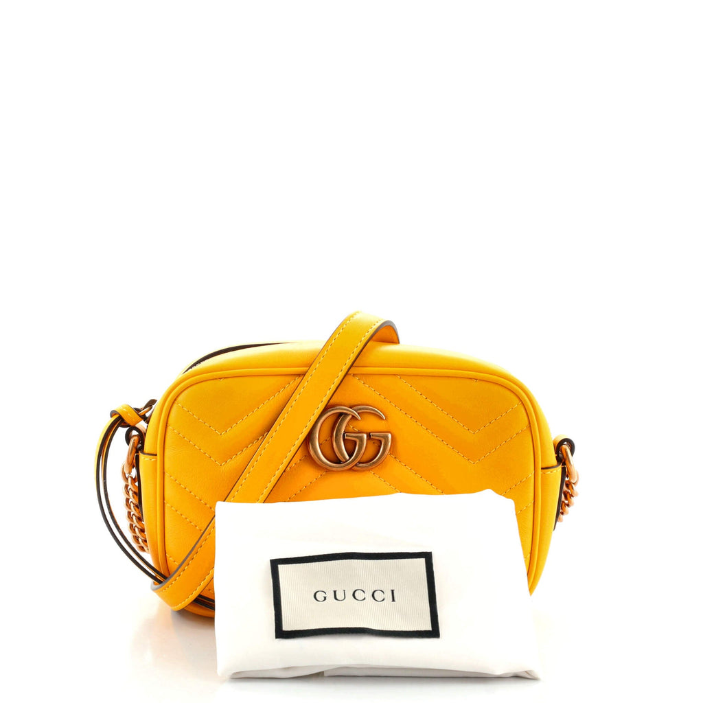 GG Marmont Shoulder Bag Matelasse Leather Mini