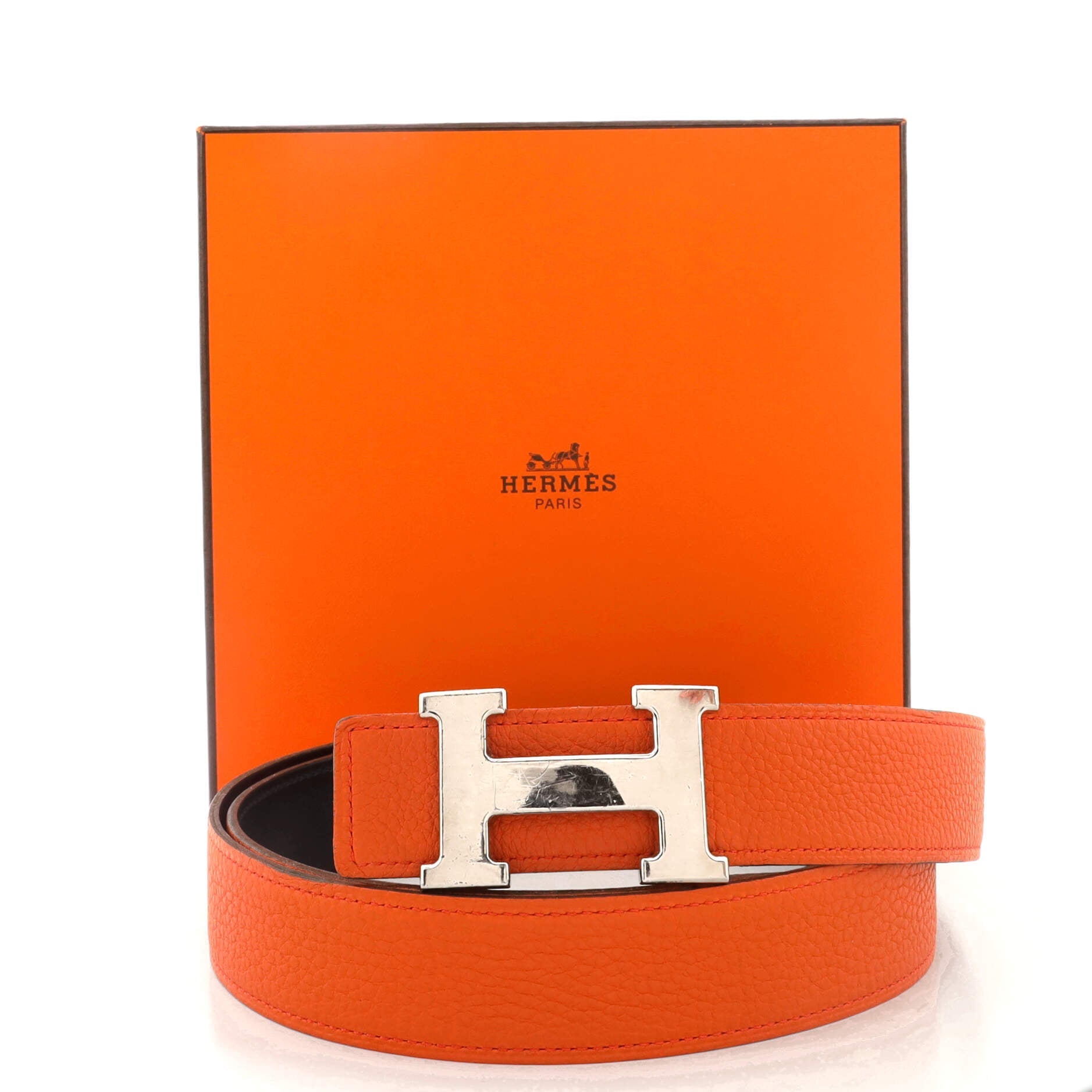 Constance Reversible Belt Leather Medium 100