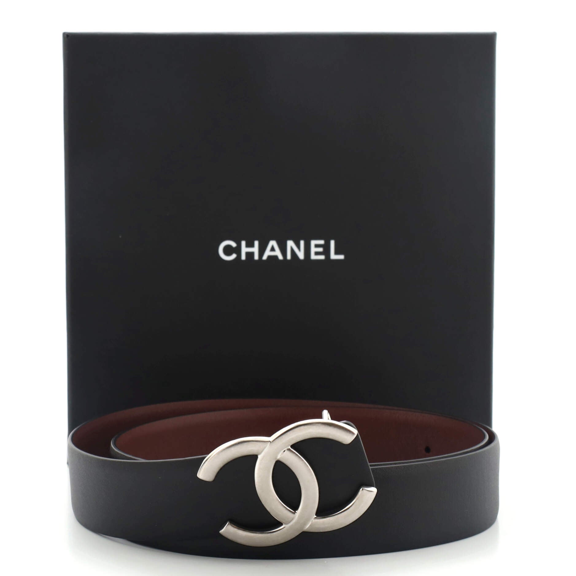 CC Reversible Belt Calfskin Medium 80