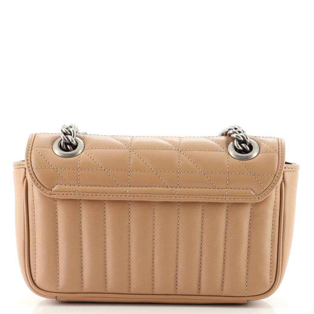 GG Marmont Flap Bag Matelasse Leather Mini