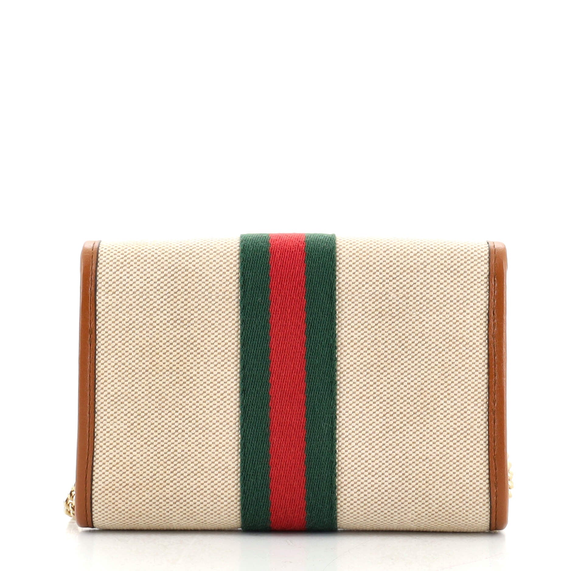 Rajah Web Chain Shoulder Bag Vintage Web Canvas Mini
