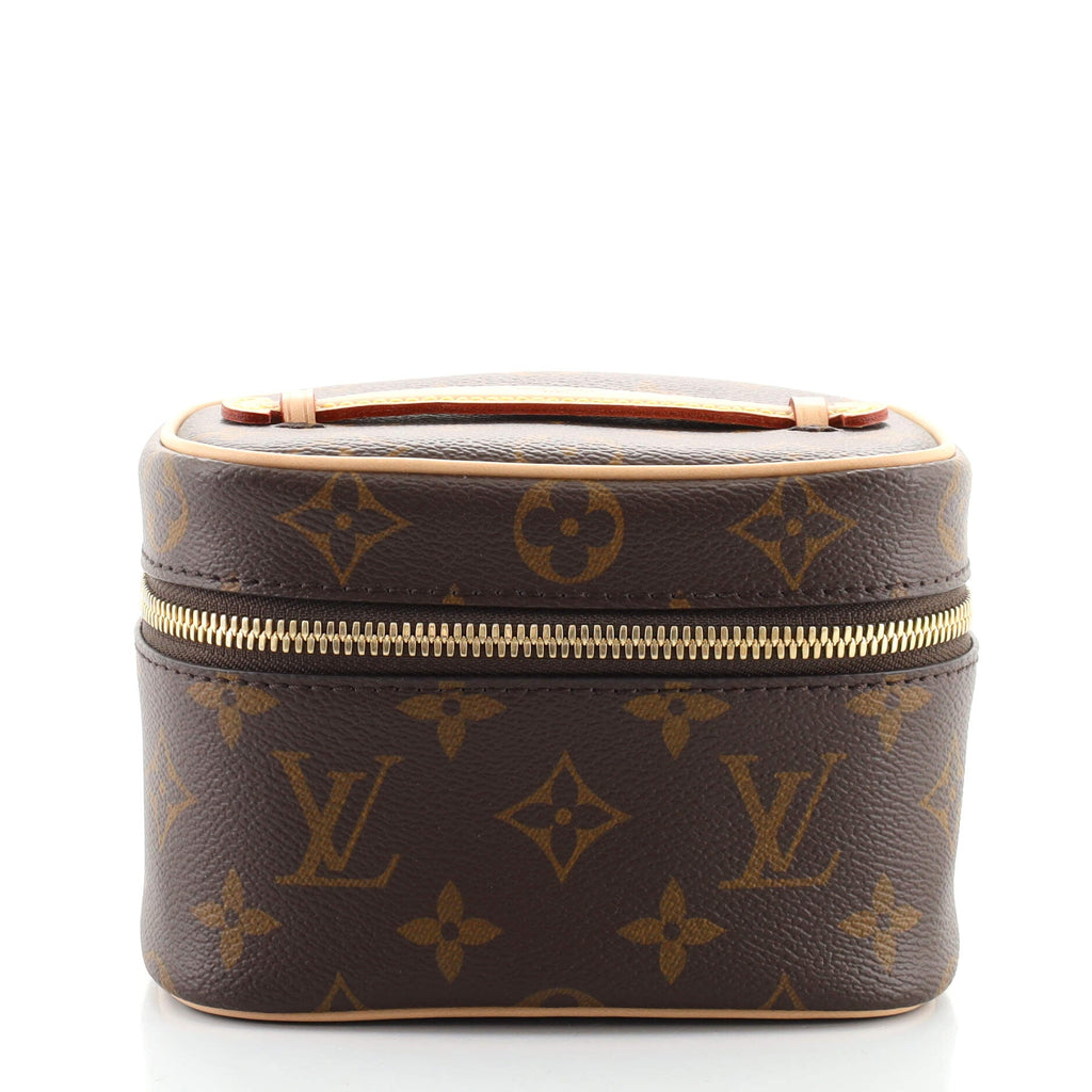 Nice Vanity Case Monogram Canvas Nano