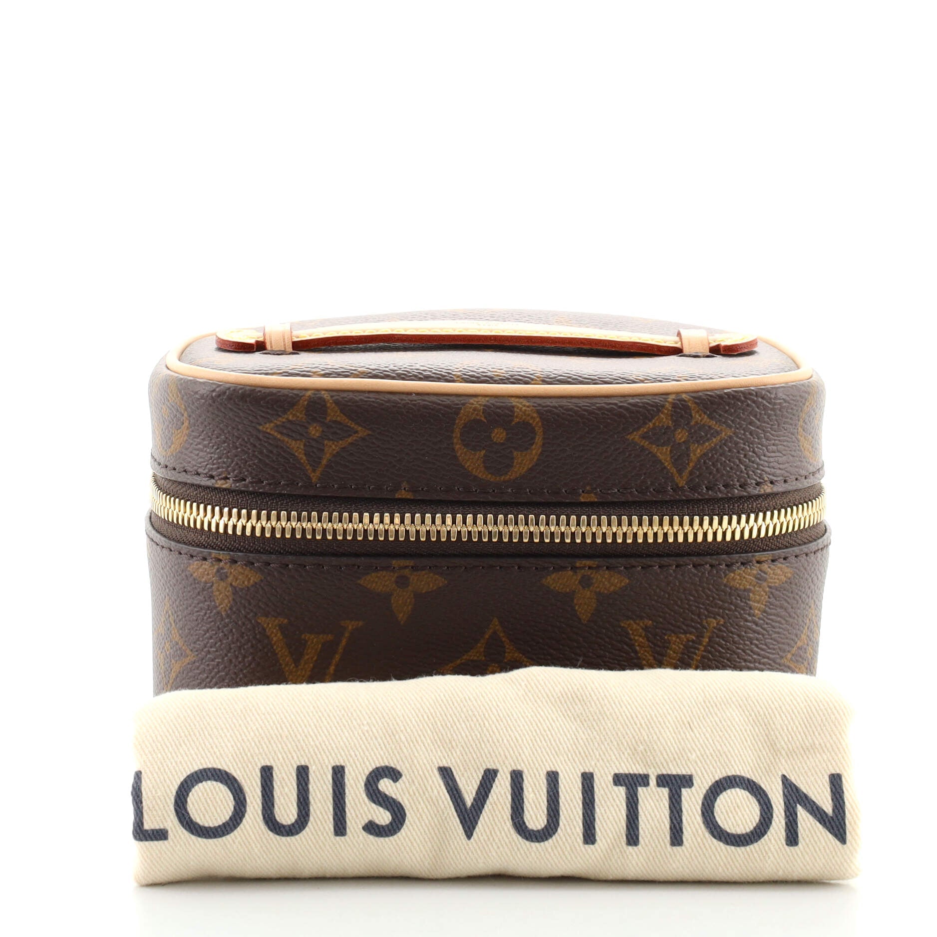 Nice Vanity Case Monogram Canvas Nano