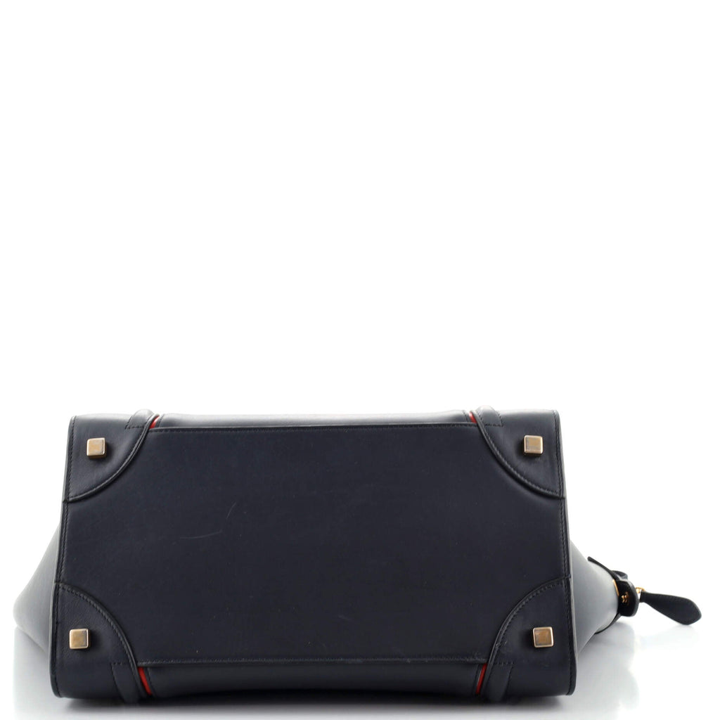 Luggage Bag Smooth Leather Mini