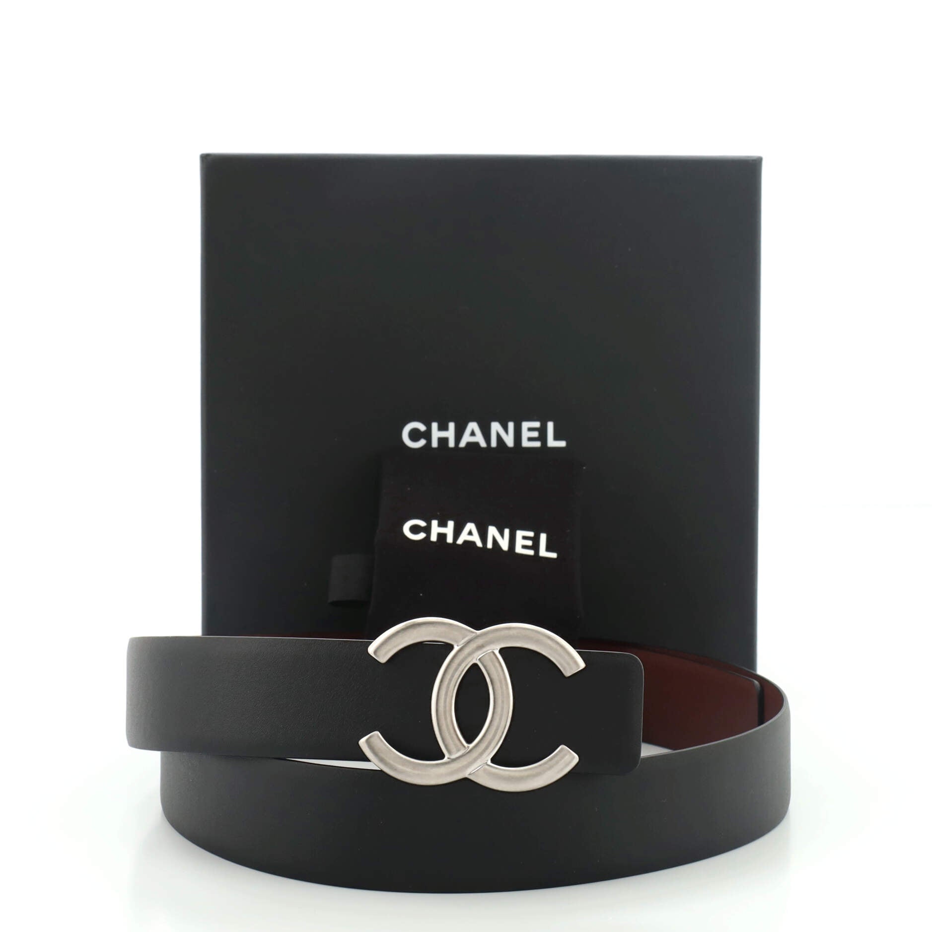 CC Reversible Belt Calfskin Medium 100