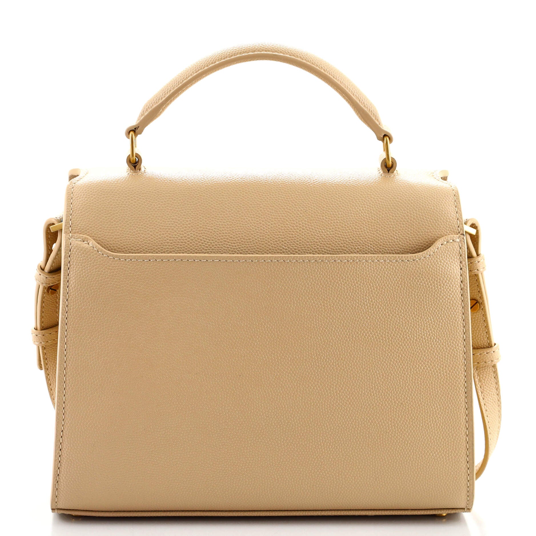 Cassandra Top Handle Bag Leather Mini
