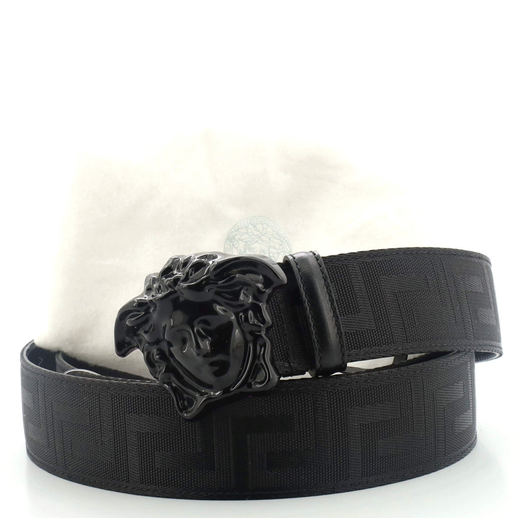 Medusa Buckle Belt Nylon Wide 115