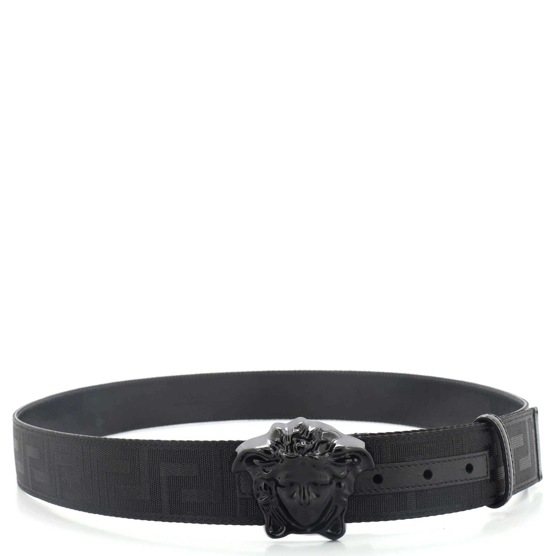 Medusa Buckle Belt Nylon Wide 115