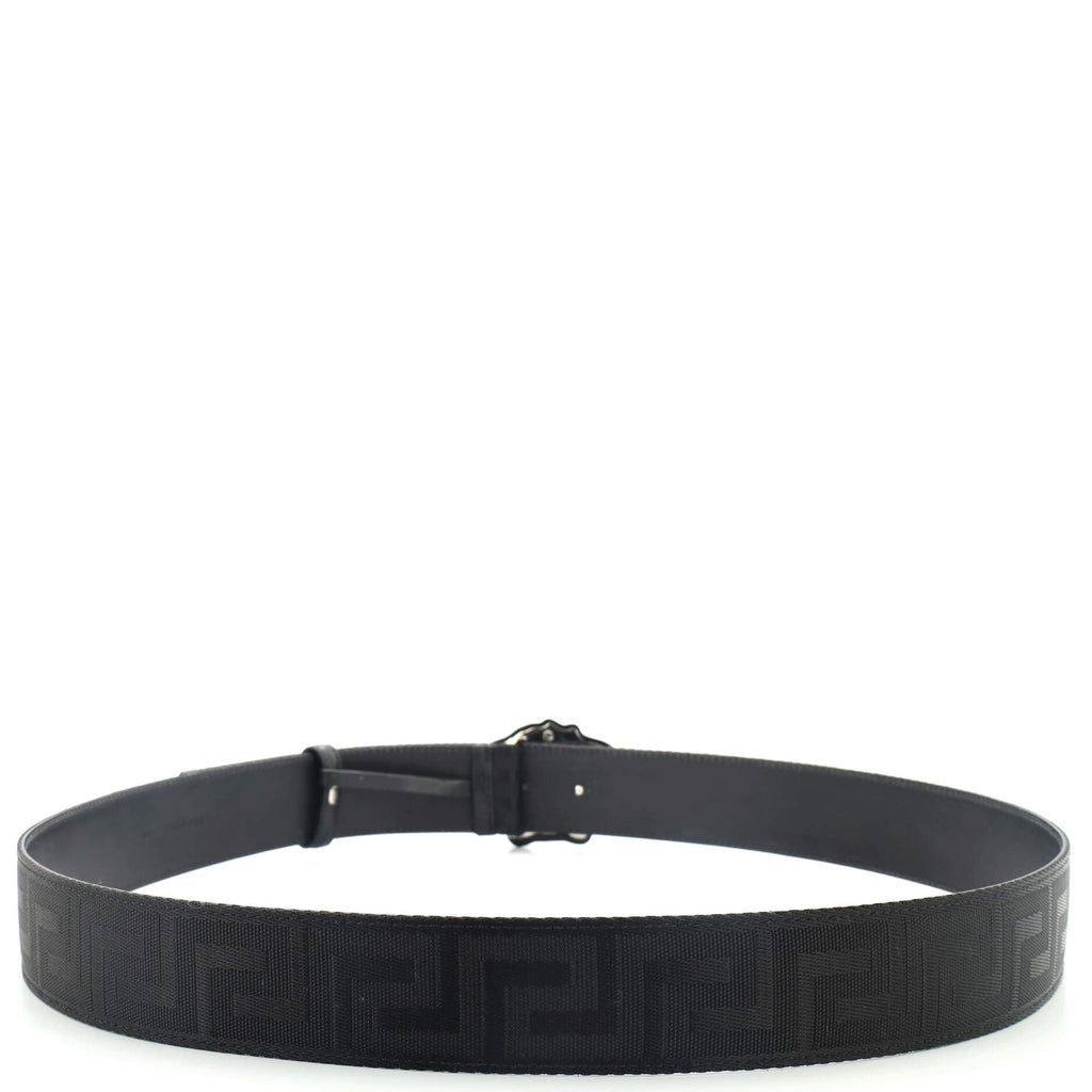 Medusa Buckle Belt Nylon Wide 115